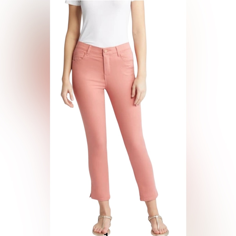 Wit & Wisdom Dusty Papaya Ab Solutions High Ankle Skimmer Pant